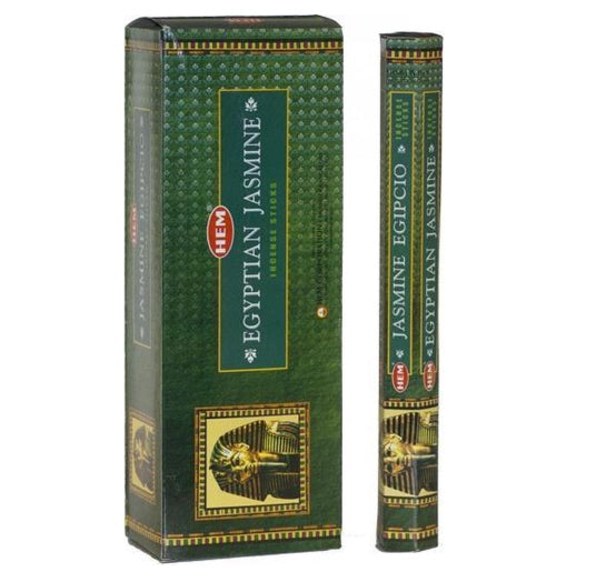 Wierook Egyptian Jasmine – handgerolde stokjes met jasmijngeur, 20 stuks