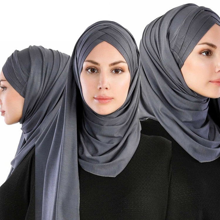 Jersey dreilagiger Hijab