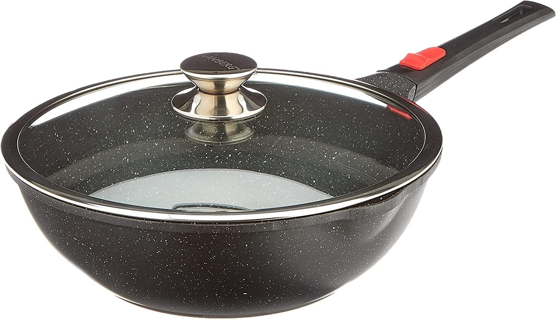 Kamberg wok 28 cm - Afneembaar handvat