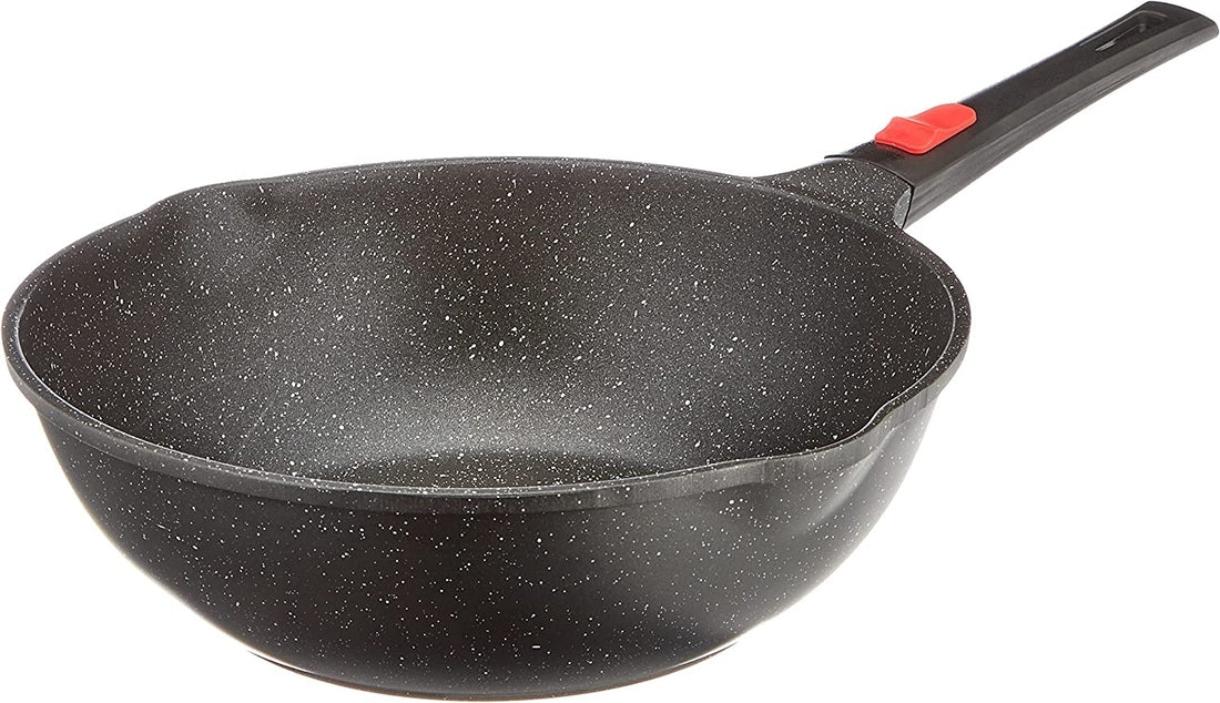 Kamberg wok 28 cm - Afneembaar handvat