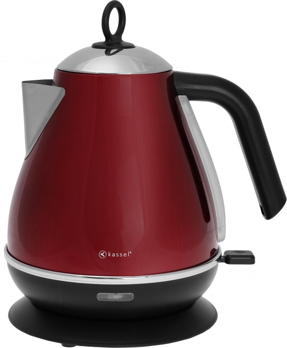 Kassel Retro Wasserkocher - 1,7L - Edelstahl