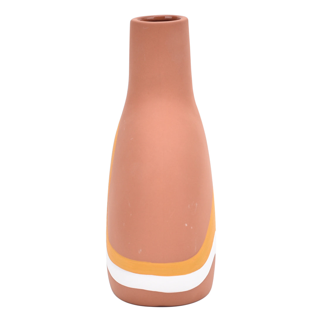 Ceramic Vase with Ethnic Pattern