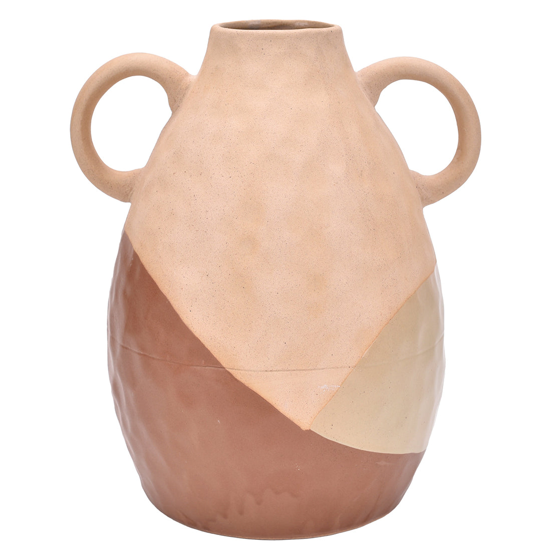 Vase en céramique avec poignées - Terre cuite