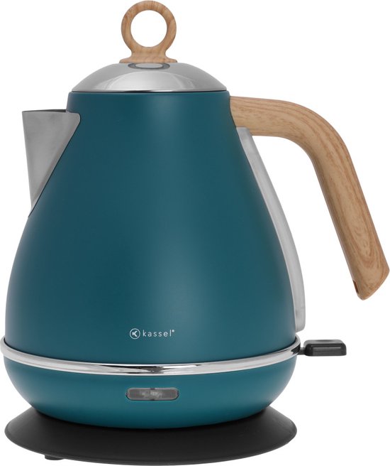 Kassel Retro Wasserkocher - 1,7L - Edelstahl