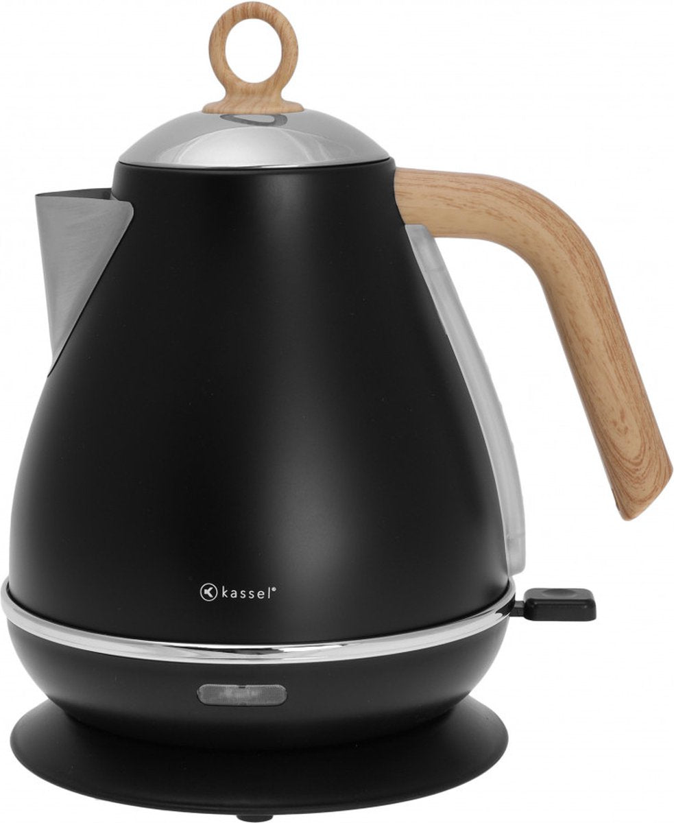 Kassel Retro Wasserkocher - 1,7L - Edelstahl