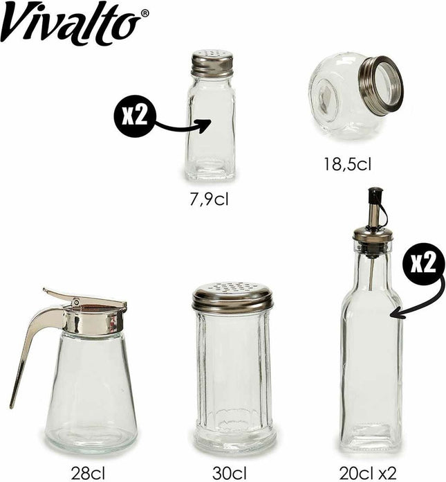 Kitchen Set 7 Pieces 200 ml 300 ml 185 ml 280 ml