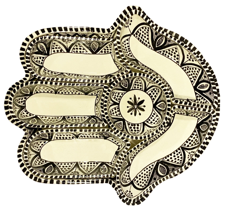 Khamsa hapjesbord serveer set
