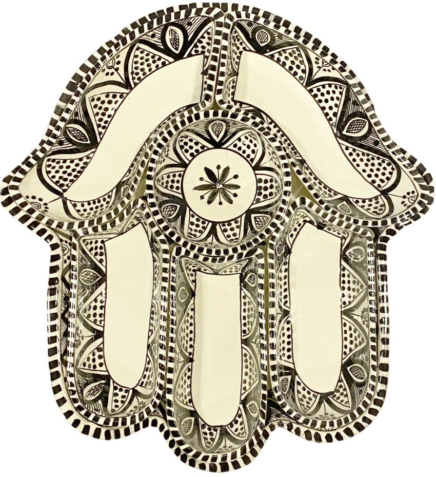 Khamsa hapjesbord serveer set
