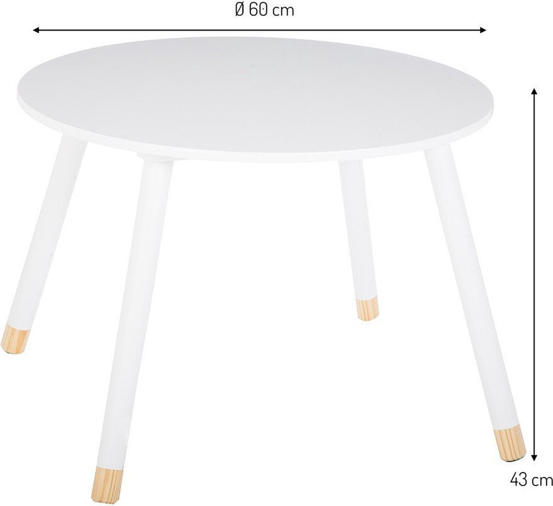 Tafel Voor Kinderen Nuage Wit