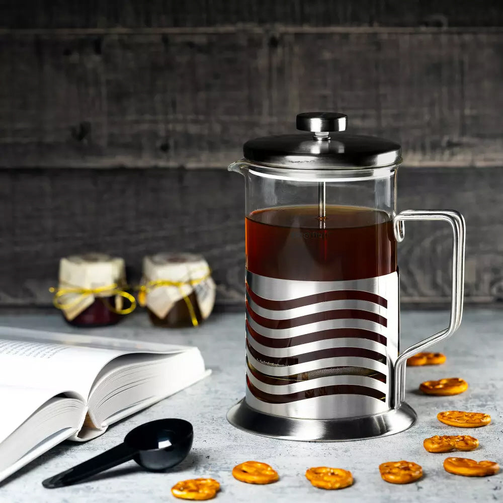 Kaffeebereiter - Teebereiter - Edelstahl - 600 ml