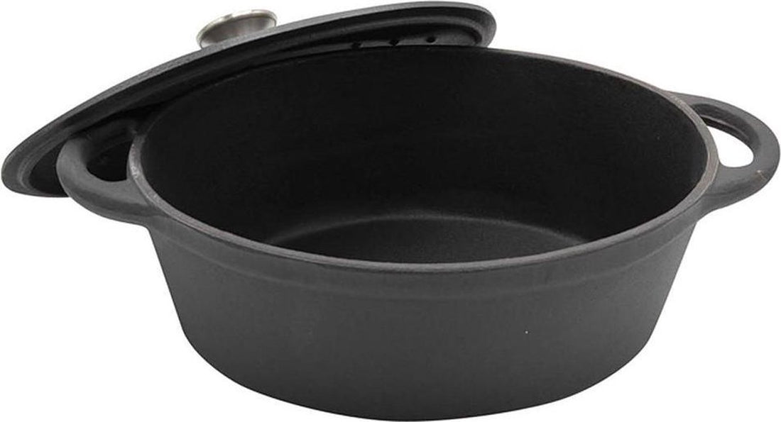 Kinghoff Braadpan - 6, 2L - Gietijzeren - alle warmtebronnen