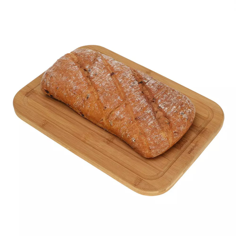 Kinghoff - cutting board - bamboo - 33 x 23 x 1.9 cm
