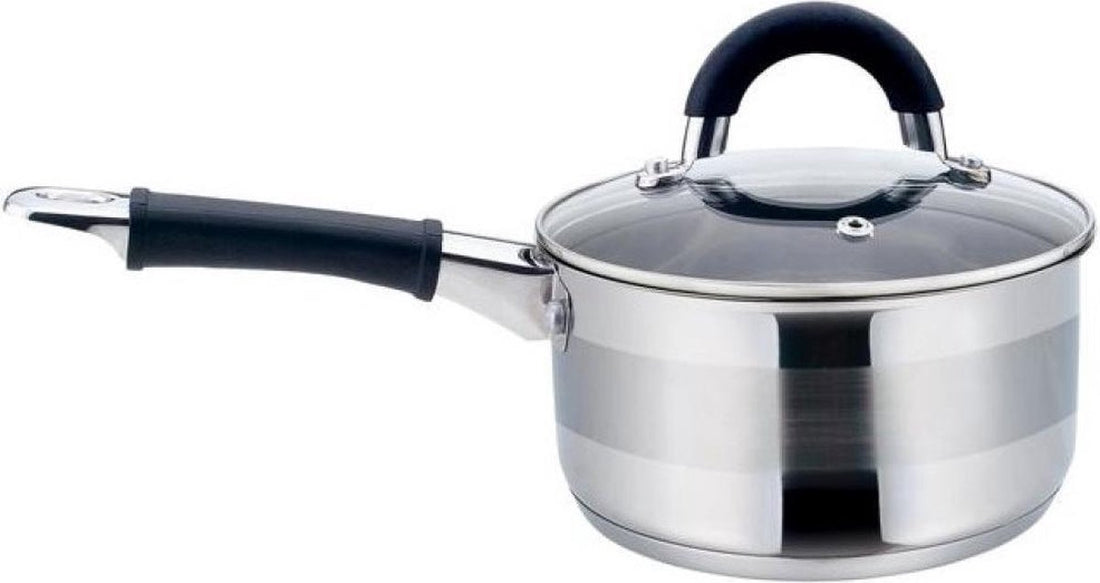 Kinghoff 1255 - saucepan with lid - stainless steel - 1.5 litres