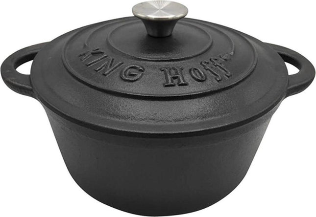Braadpan - kookpan - Ø24 cm- Gietijzeren - alle warmtebronnen