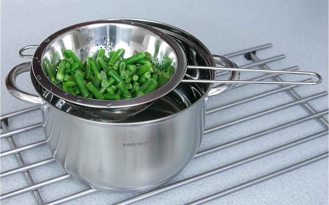Kinghoff 1497 - Vergiet - RVS - 24 cm
