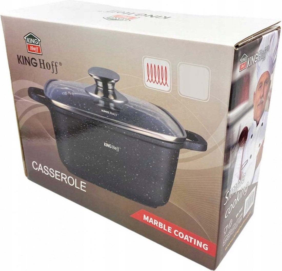 Kinghoff - Bratpfanne - quadratisch - 26 cm - 5,5 Liter
