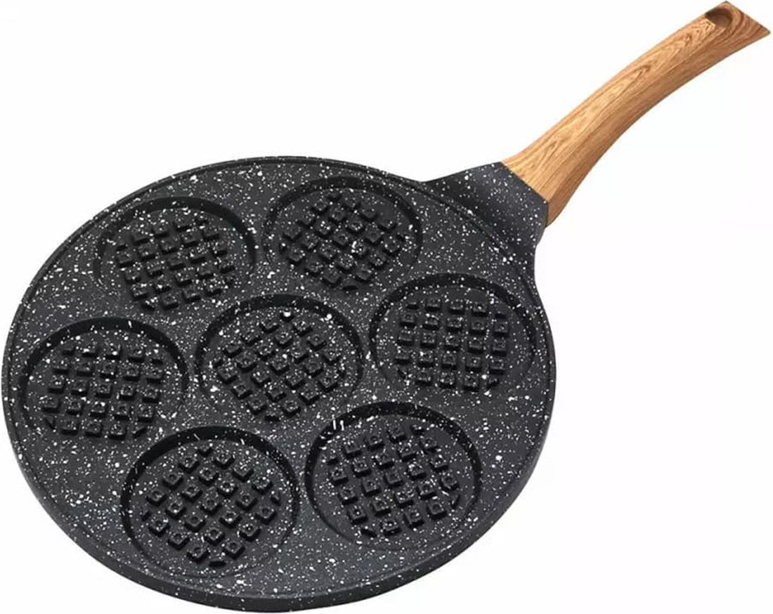 Kinghoff - Poêle à crêpes - motif gaufre - 26,5 cm
