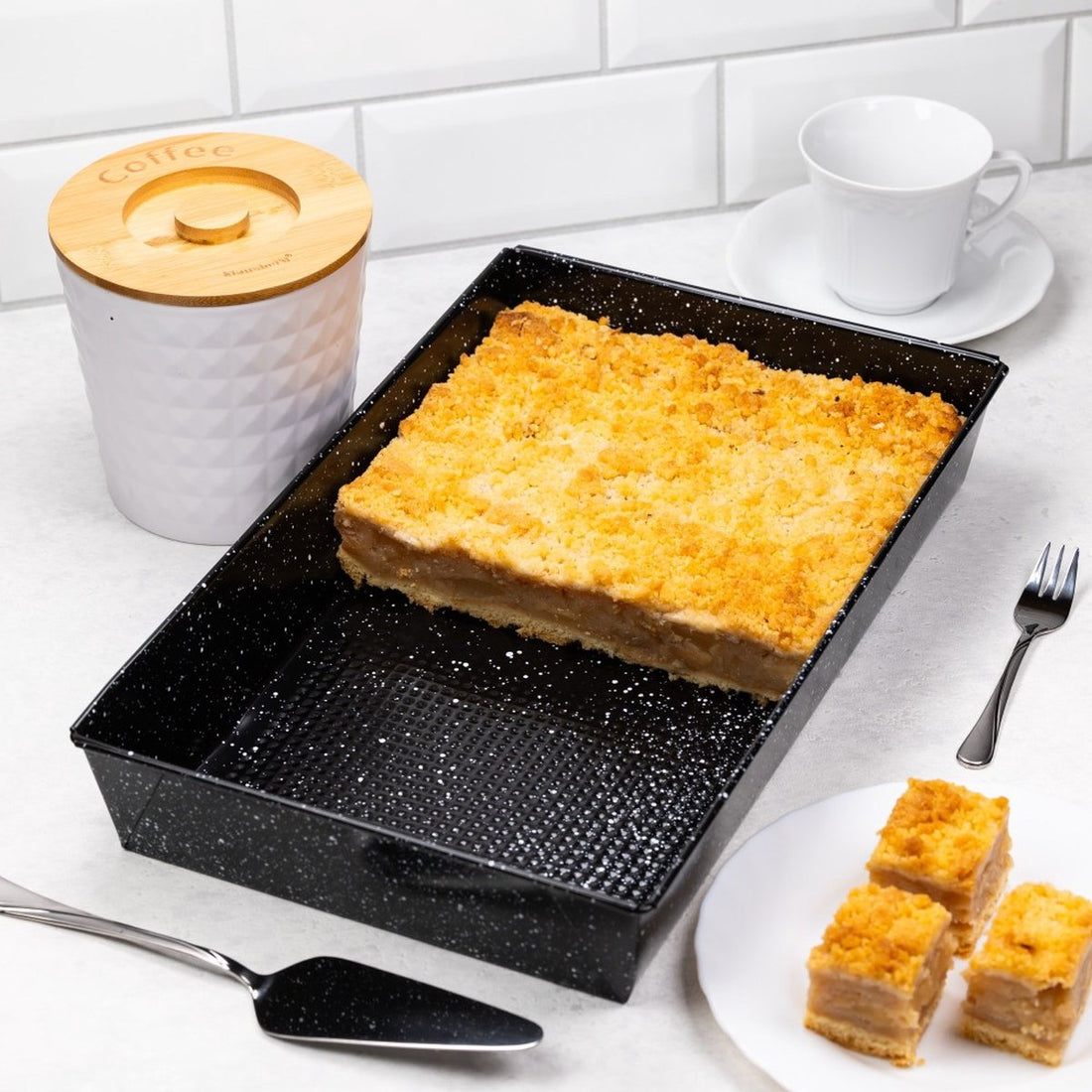 Kinghoff - Moule de cuisson - Carré - 36 x 24 cm