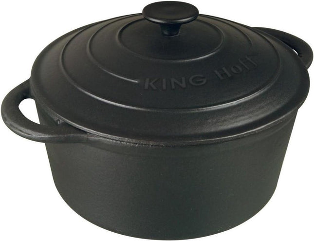 Kookpan - Ø 21 cm - gietijzer - alle warmtebronnen