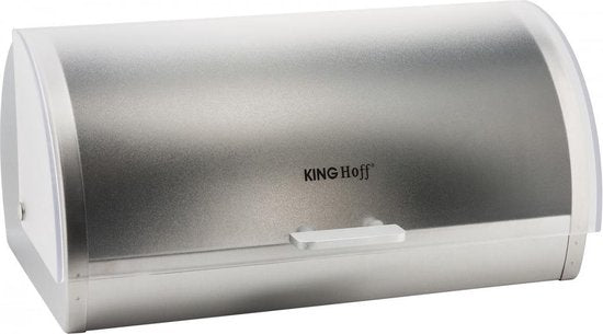 Kinghoff 3203 - bread bin - stainless steel - 39.5x28x18.5 cm