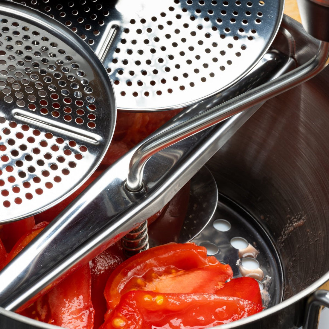 Kinghoff - Gemüsemühle - Gemüseschneider - Reibe - 3 austauschbare Klingen