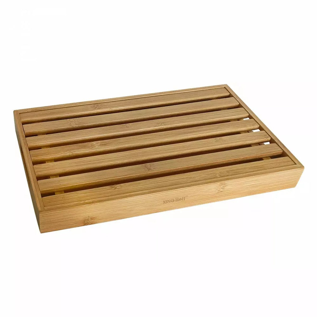 Cutting Board with Crumb Tray - Bamboo, 38 x 23 cm - Durable and Functional Kitchenware - Serving Board