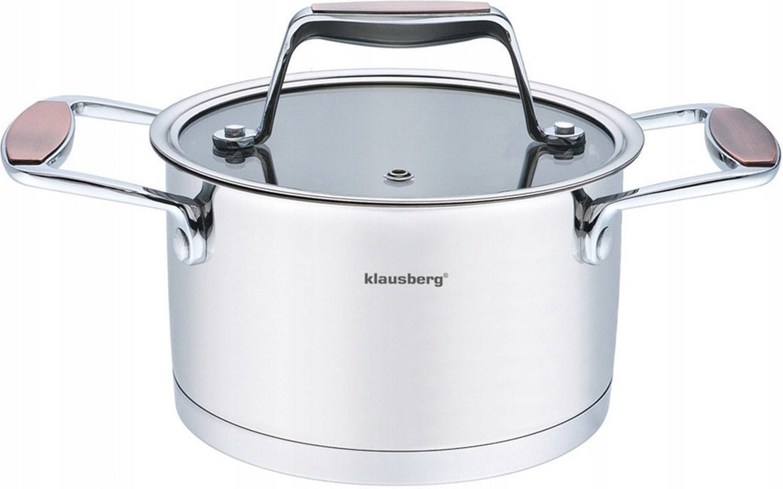Klausberg - Casserole en acier 18/10 - 24 cm - 6 litres