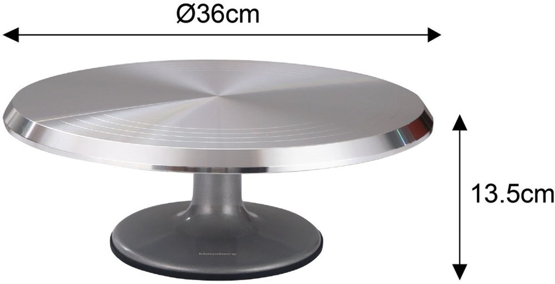 Klausberg 7772 - Rotating storage rack - steel - 36 cm