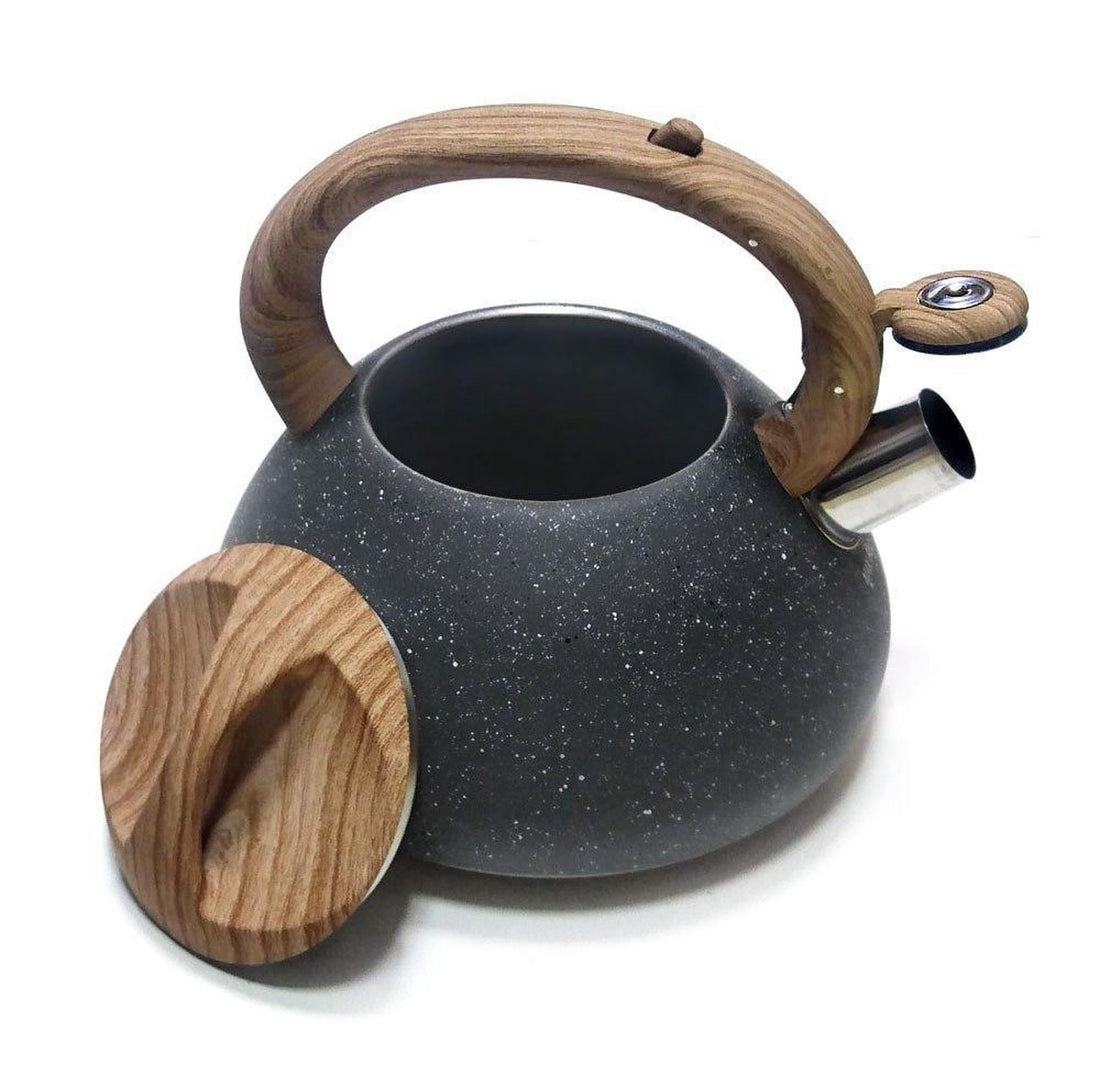 Klausberg whistling kettle - 2.7L - stainless steel - all heat sources