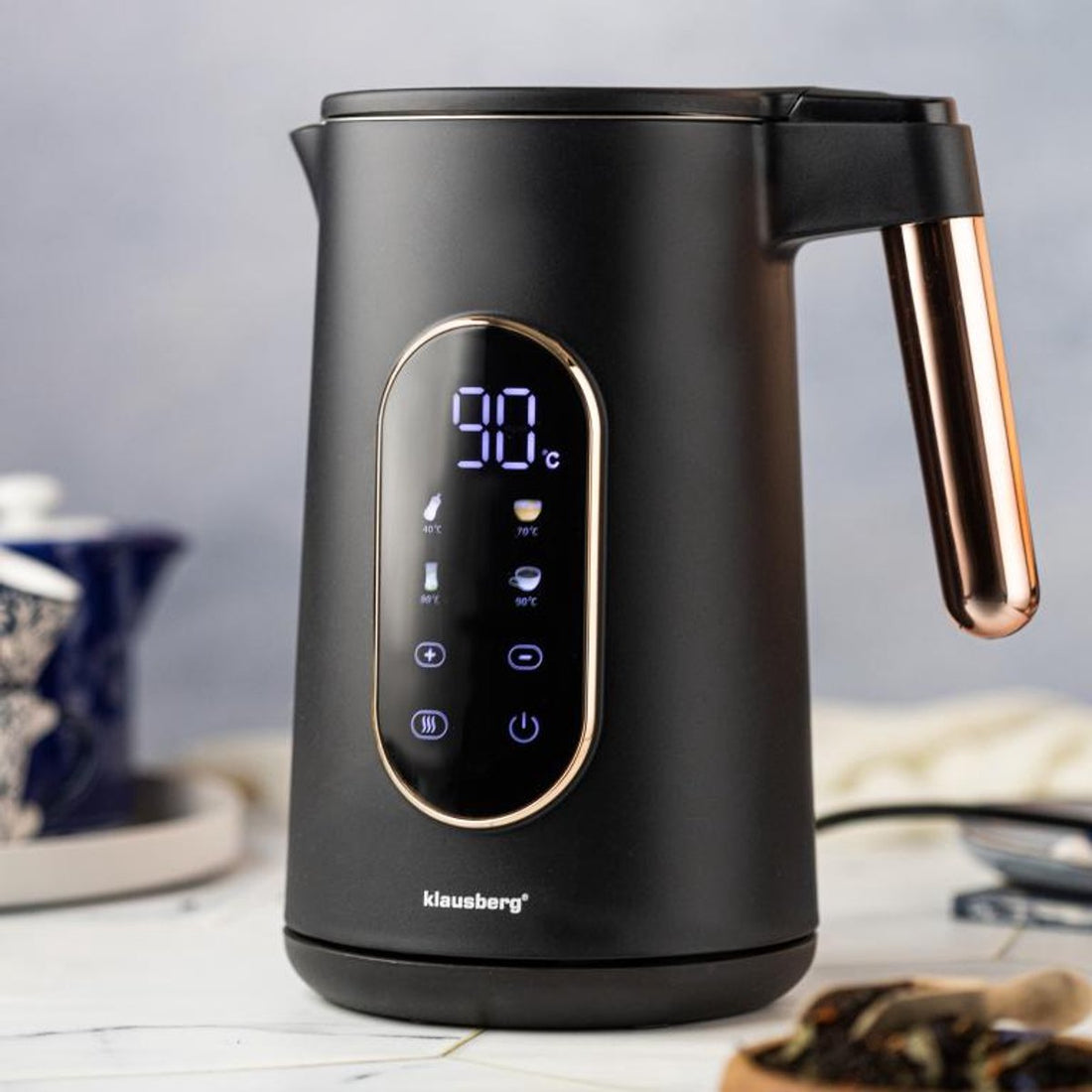 Klausberg KB-7892 waterkoker met 13 temperatuurstanden – 1,7 liter, 2200 W – foto 3