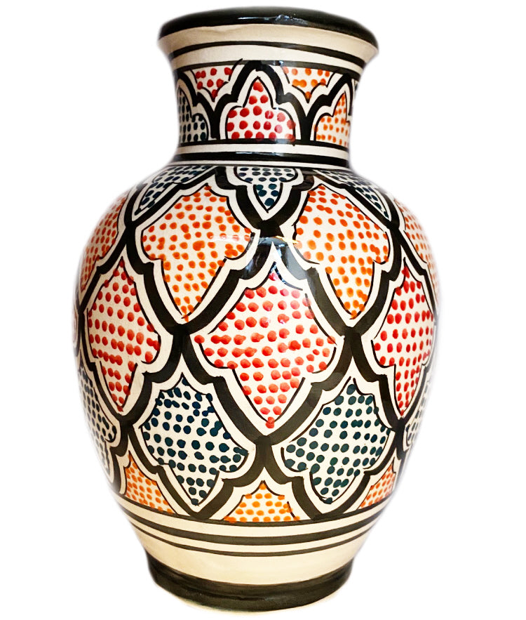 Vase marocain coloré