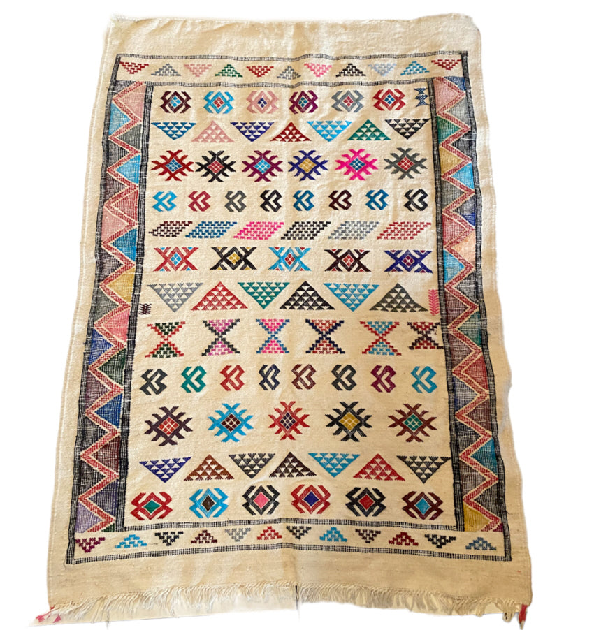 Marokkanischer Kelim Azilal Berber Teppich 150x105 cm