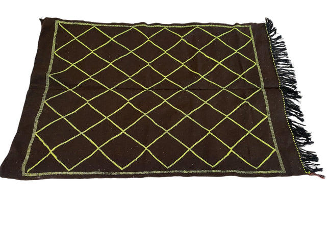 Moroccan flat-woven kilim rug 145 x 95 cm
