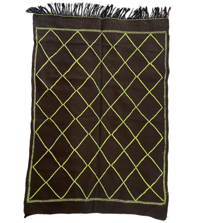 Moroccan flat-woven kilim rug 145 x 95 cm