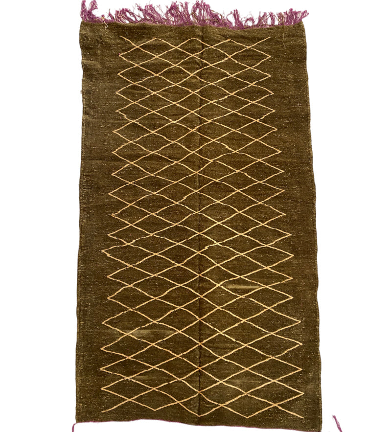 Flachgewebter Kelim-Teppich 165 x 95 cm