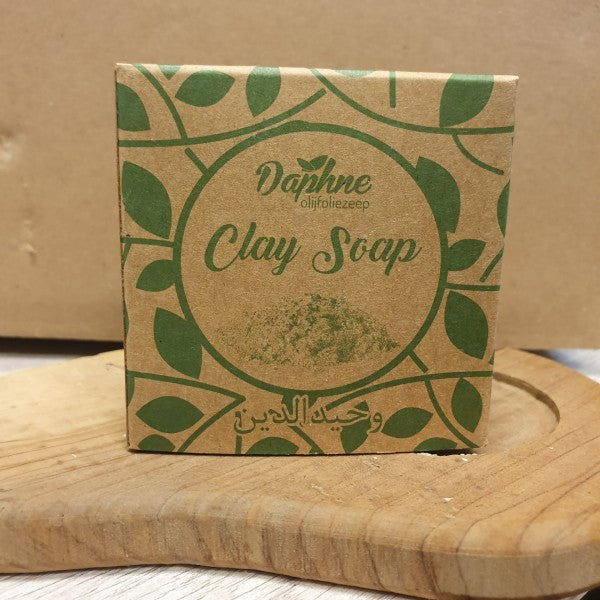 Clay soap with olive oil