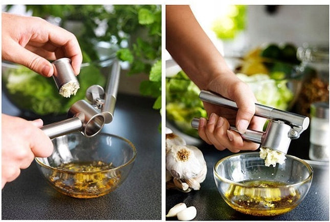 Garlic press - Stainless steel 9