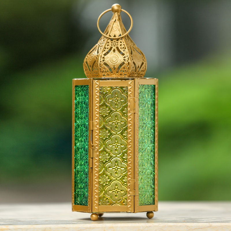 Dome Gold Moroccan Lantern
