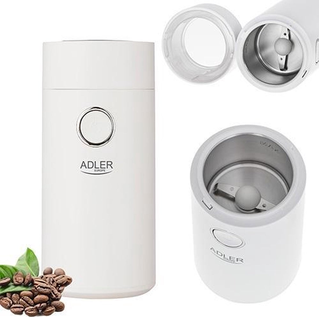 Adler - Coffee grinder - white