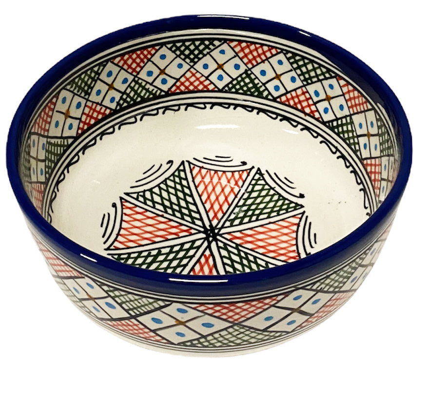 Moroccan ceramic bowl Fes 20 cm