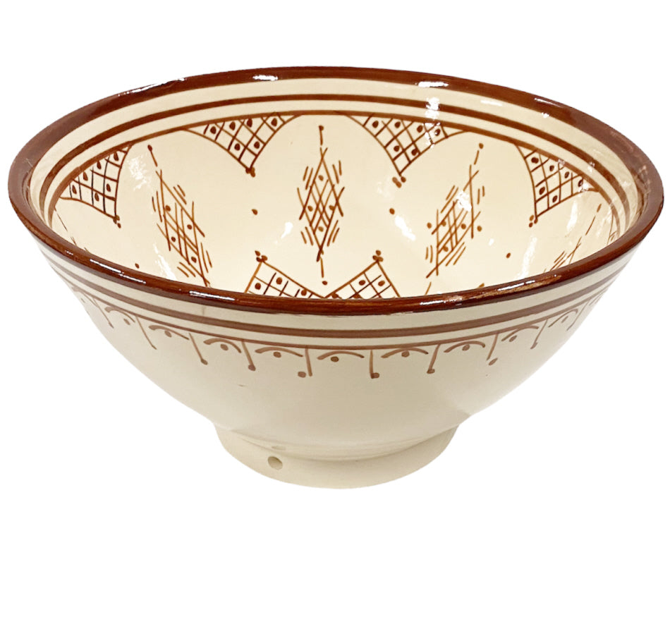 Plat marocain Sahara creux Ø 25