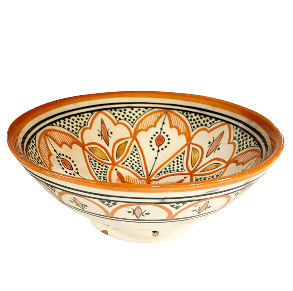 Moroccan pottery bowl Ø25