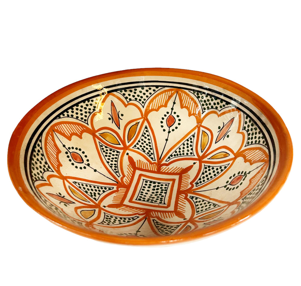 Moroccan pottery bowl Ø25