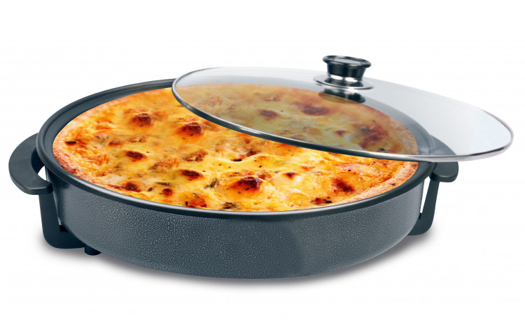 Elektrischer Multifunktionskocher/ Pizzapfanne