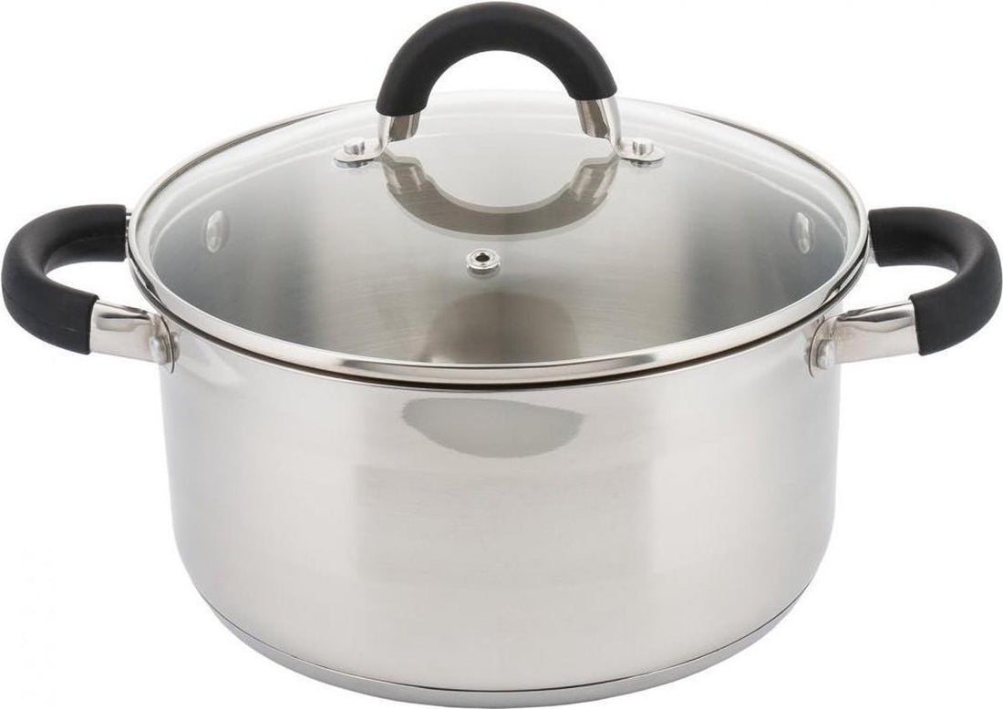 Kinghoff kookpan met deksel Ø 12 cm – 18/10 RVS, 0,5 liter