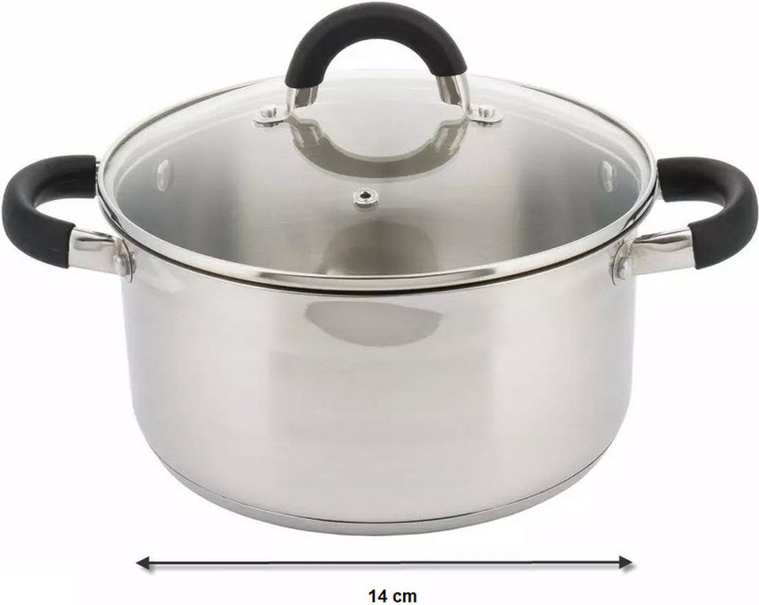 Petite casserole avec couvercle - Ø 14 cm