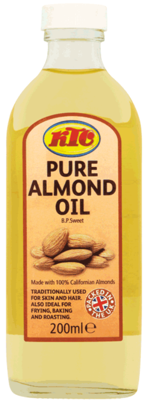 KTC pure almond oil – koudgeperste amandelolie, 100% puur – foto 2