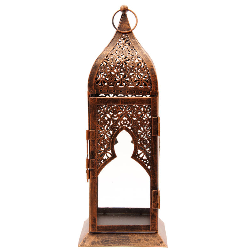 LANTERNE STYLE MAROCAIN EN MÉTAL