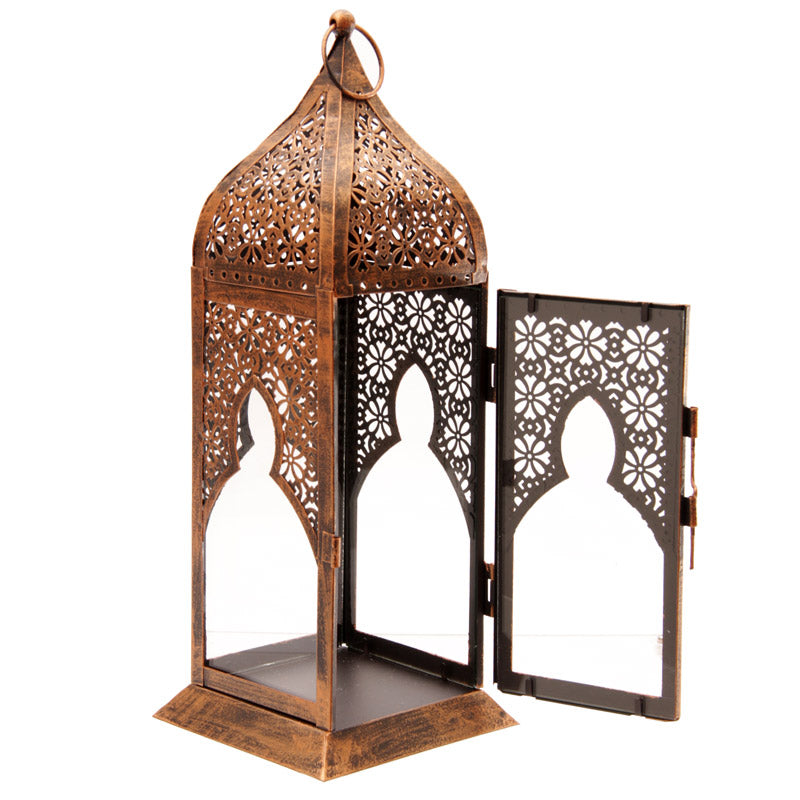 LANTERNE STYLE MAROCAIN EN MÉTAL