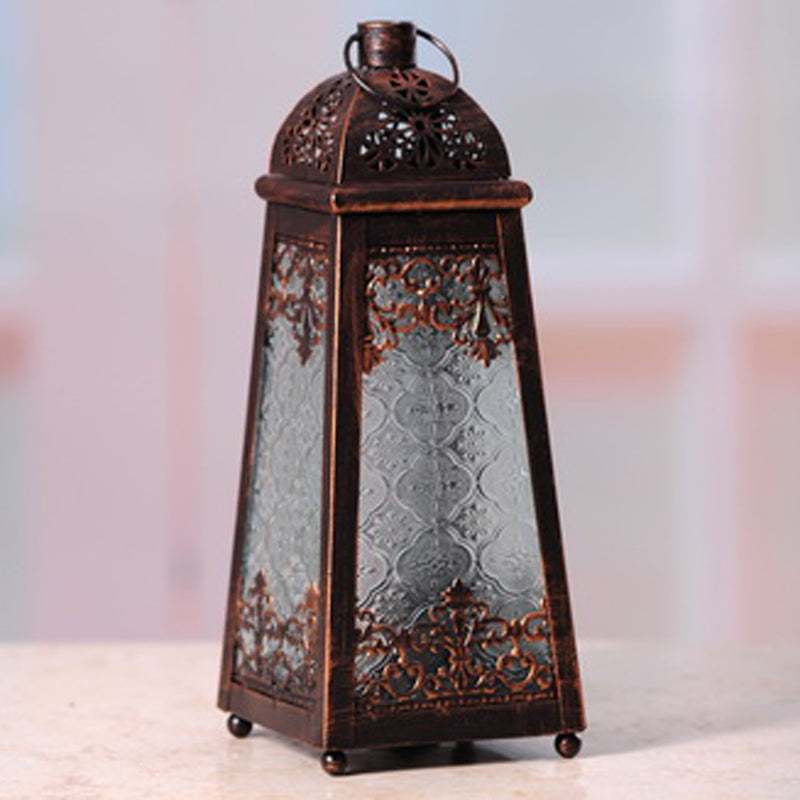 LANTERNE STYLE MAROCAIN EN MÉTAL